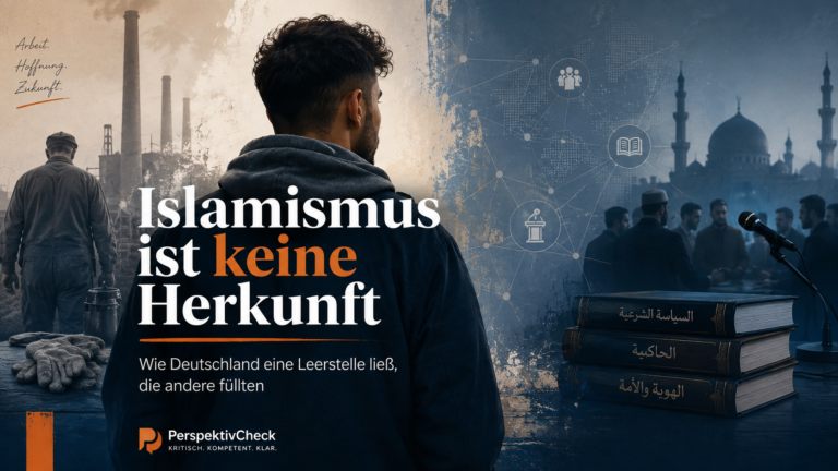 Islamismus hat keine Herkunft